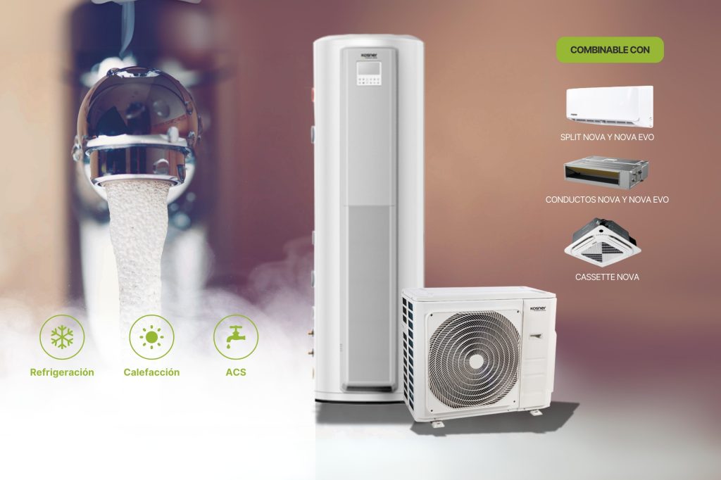 combinacion sistemas climatizacion acs